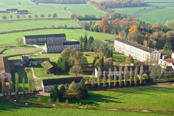 Abbaye vue du ciel 2