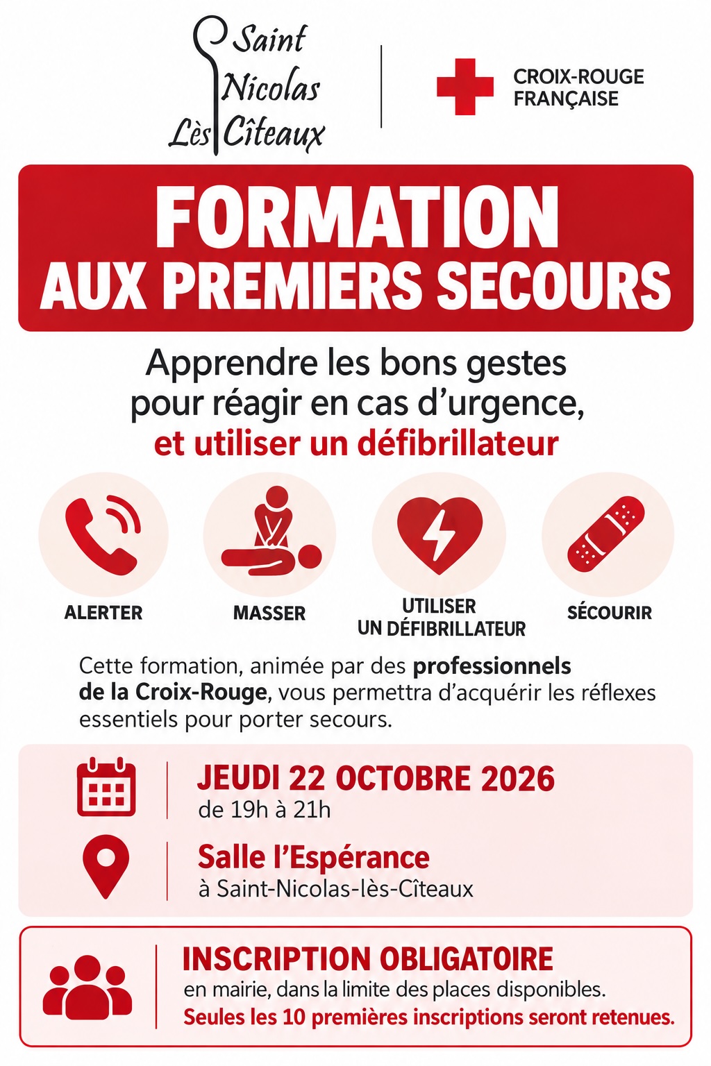 Formation 1er secours